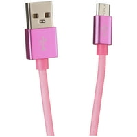 Само Безжичен микро USB Стапала Мрежа Кабел, Розова