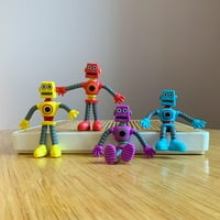 Фигети Играчки Креативни Жица Робот Извртени Деформирани Кукла Декомпресија Подарок< Ј1С5