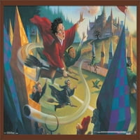 Волшебничкиот Свет: Хари Потер - Илустриран Плакат На Ѕидот Квидич, 22.375 34