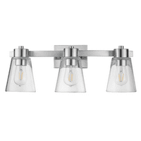 Interness Home Fairendale Three Light Vanity во четкан никел