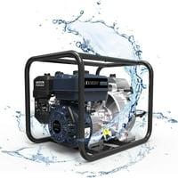 -itech Пумпа за вода за гас 196cc 255gpm Мотор Преносни пумпи за вода во вода Комерцијална пумпа за пренесување на вода за градинарство