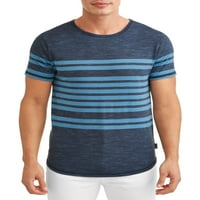 Океанска тековна машка маичка за кратки ракави на мажите во Хадсон Долфин