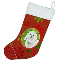 Божиќни Снегулки Малтешки Божиќни Чорапи