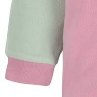 Gerber Baby & Toddler Girls Microfleece Plabte Sleeper Pajamas, 2-пакувања, големини 0 3M-5T