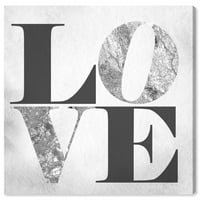 Винвуд студио типографија и цитати wallидни уметности платно отпечатоци 'Изградба на loveубовни сребрени' loveубовни цитати