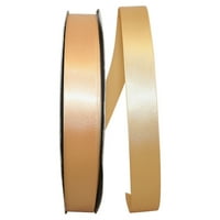 Reliant Ribbon Single Face Satin All Iim Iim Iim Iim imiate Gold Polyester Ribbon, 3600 0,87