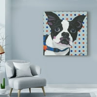 Трговска марка ликовна уметност 'Dlynns Dogs Diesel' Canvas Art by Dlynn Roll