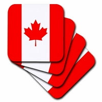 Канадско знаме сет На Подлоги-Мека цст-4557-1