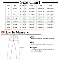 Продажба на одобренија за машки панталони Badymincsl Мажи цврста обична модна копче-зип мулти-џеб директно карго панталони
