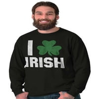 Ирска гордост ги сакам шамроковите симпатични долги ракави маички мажи жени бриско брендови