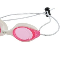 Очила за пливање на тркачи за банги за возрасни - розово бело