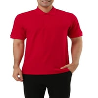 Единствени поволни цени за летни кратки ракави за маж со цврста боја голф полова кошули за голф