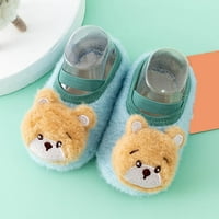 Тодл Кратки Обувки Зимски Чевли За Мали Деца Меко Дно Внатрешен Под Чорапи Од Животни Чевли