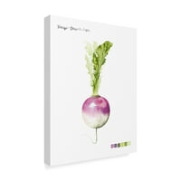 Трговска марка ликовна уметност „корен зеленчук vi“ платно уметност по Грејс Поп