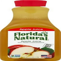 Природен сок од јаболко на Флорида, Флорида. Оз