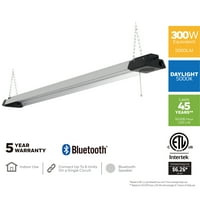 Светло за предводена продавница Honeywell со вграден Bluetooth звучник, Луменс