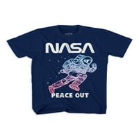 Момци астронаут Мир надвор од графичка маица 2-пакет, големини 4-18