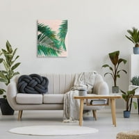 Sulpell Industries Expressive Tropical Palm Fronds над розовите топли растенија, 30, дизајн од Патриша Пинто