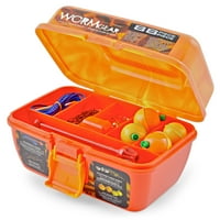 South Bend® Wormgear Tackle bo вклучувајќи, Orange