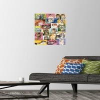 Кит Кимберлин - Мачиња Колаж Ѕид Постер Со Притисни Иглички, 14.725 22.375