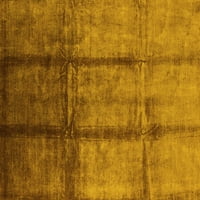 Ахгли Компанија Затворен Правоаголник Ориентални Жолти Индустриски Област Килими, 2'5'