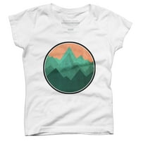 Остри Планини Девојки Бела Графичка Маичка-Дизајн Од Страна На Луѓето
