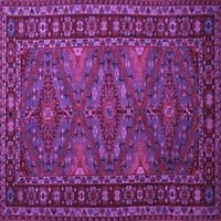 Ахгли Компанија Внатрешен Правоаголник Персиски Виолетова Традиционална Област Килими, 8' 12'