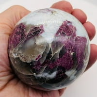 Гранат кристал 645г Сфера