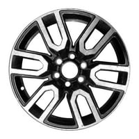 Преиспитано ОЕМ алуминиумско тркало, машинско и црно, се вклопува - Chevrolet Silverado 1500