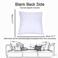 45x Дома геометриска перница Едноставна црна и бела перница праска од праска перница перница софа за декорација перница перница